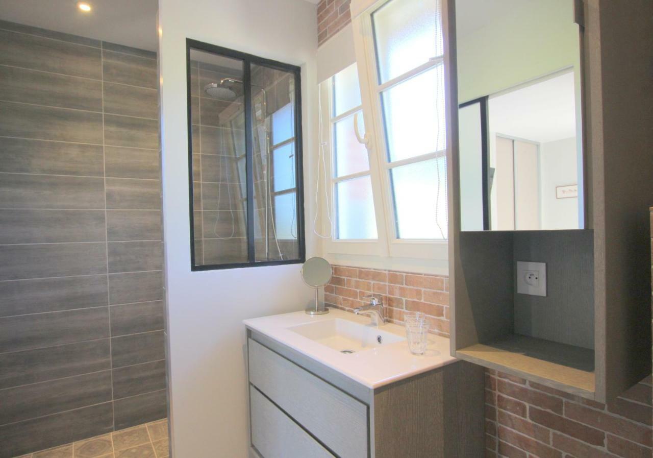 Chambres "Le Tirel " Reux Luaran gambar